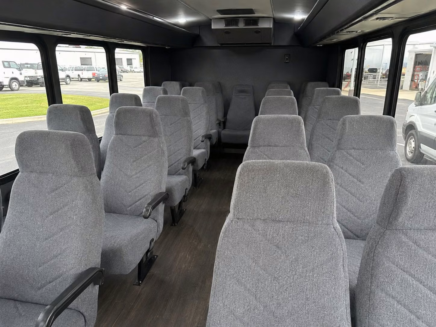 20 passenger minibus inside