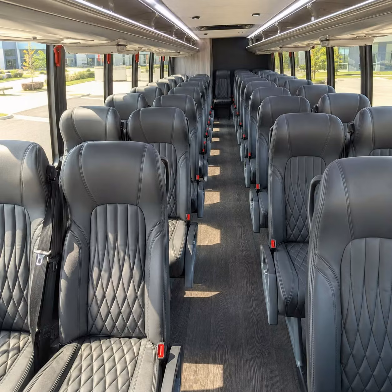 30 passenger minibus interior