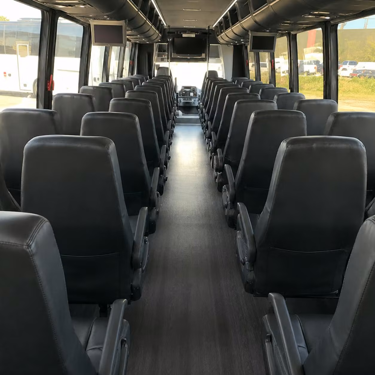 35 passenger minibus inside