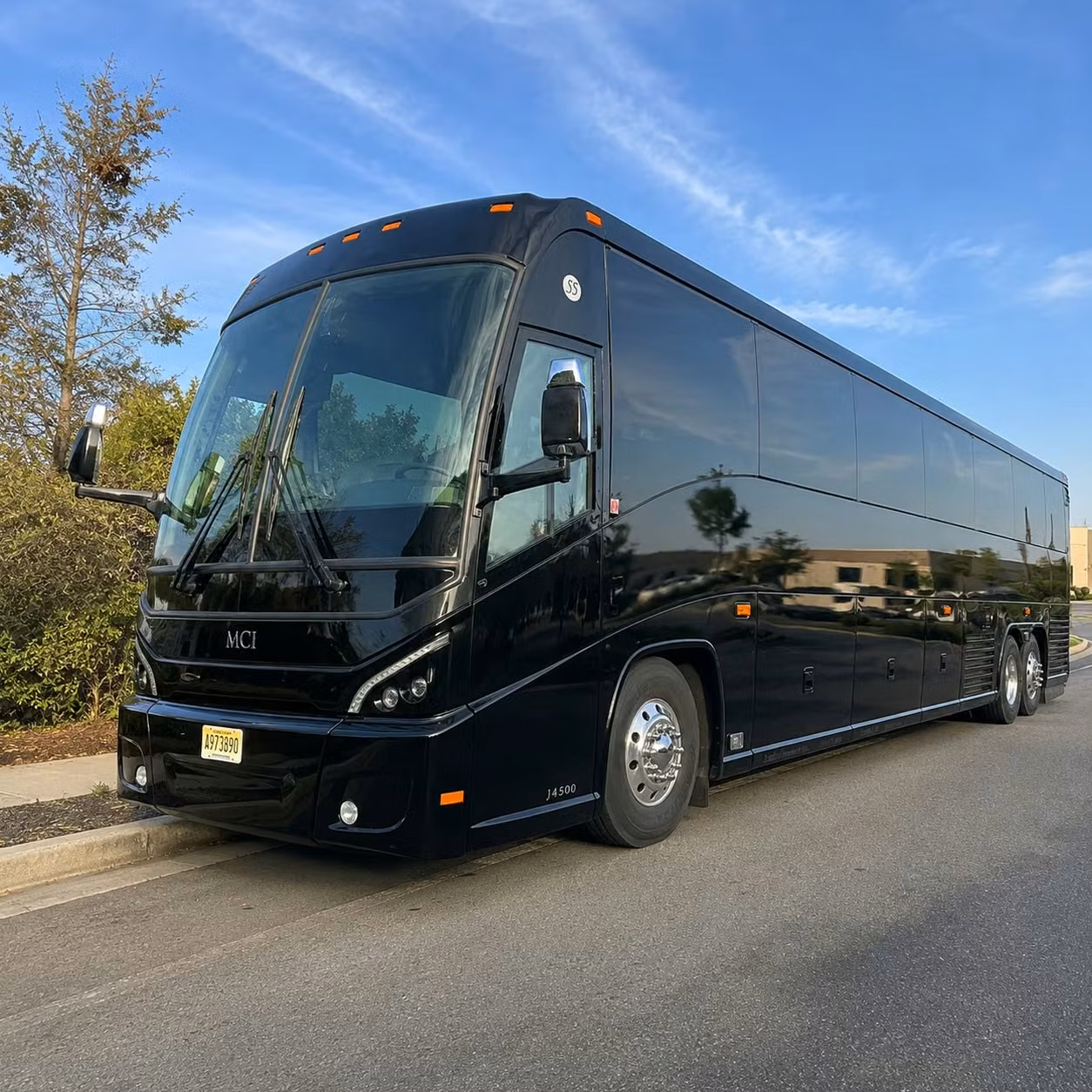 charter bus rentals for homestead air reserve base personnel and south florida military units