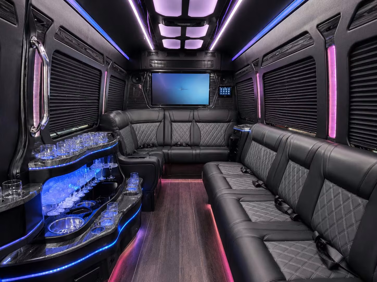sprinter limousine inside