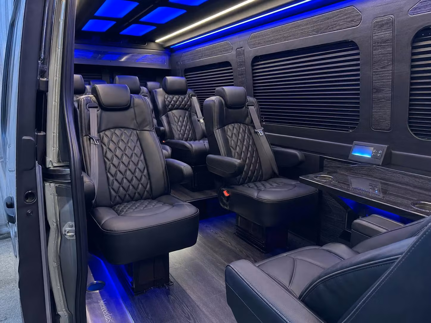 sprinter van transportation for groups and events across hialeah