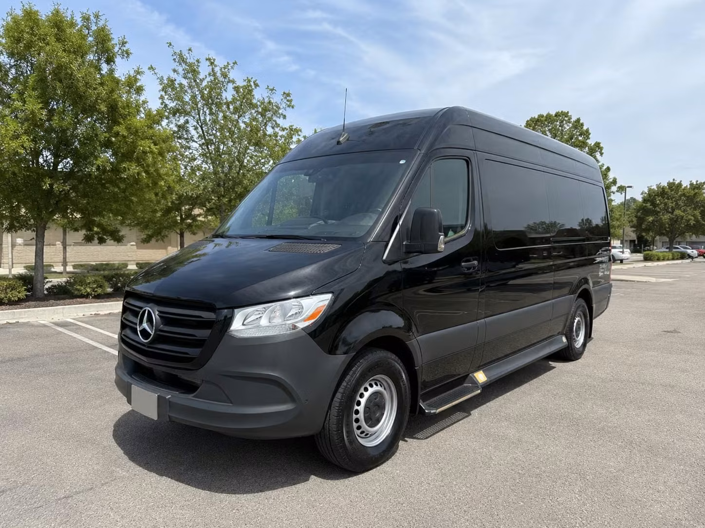 sprinter van with driver